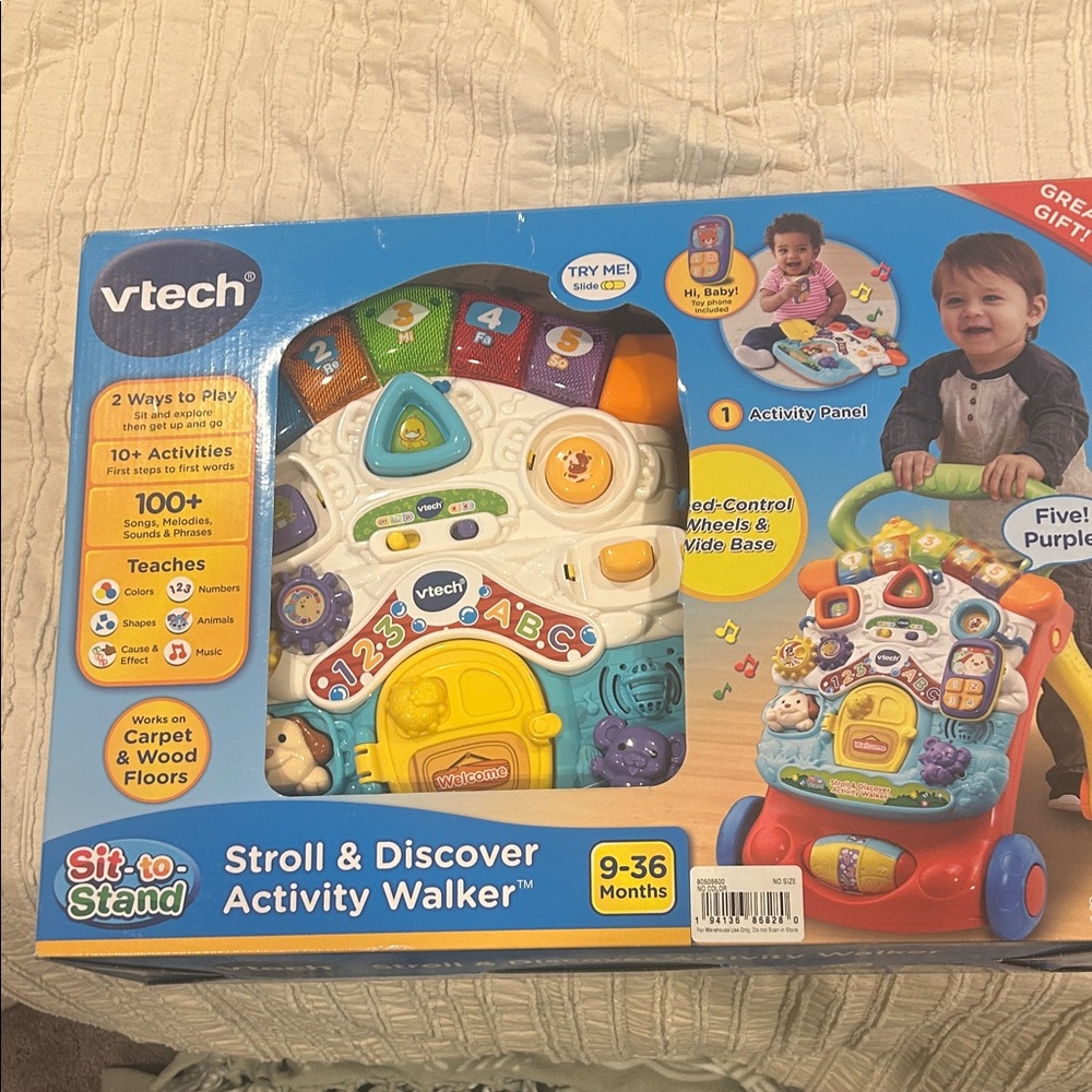 VTech Sit-to-Stand Learning Walker - Multicolor